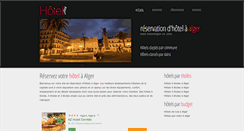 Desktop Screenshot of hotelalger-dz.com